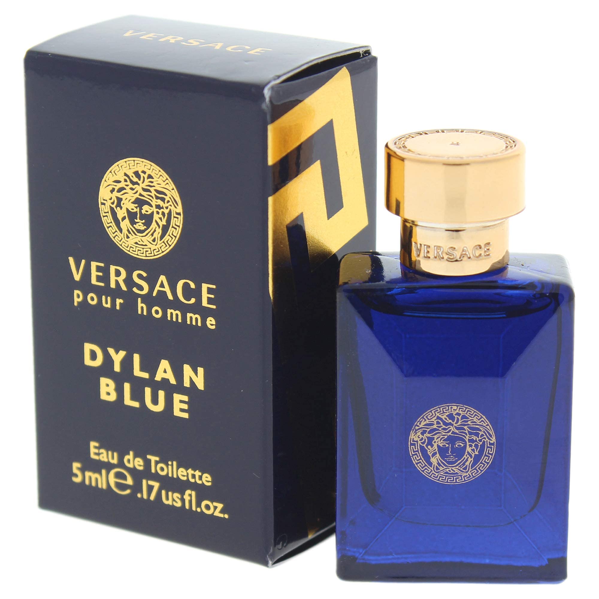 Versace Dylan Blue mini splash highlighting lime and pepper for a fresh start