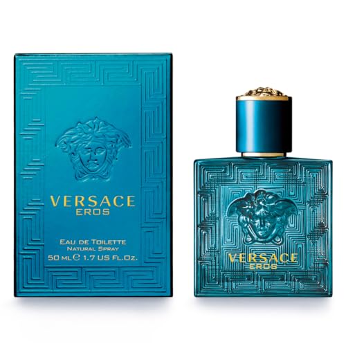 Versace Eros packaging and box, luxury presentation for gifting or display.