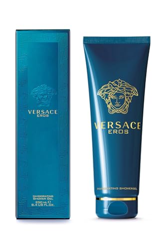 Versace Eros for Men shower gel lather ideal for a bold morning routine