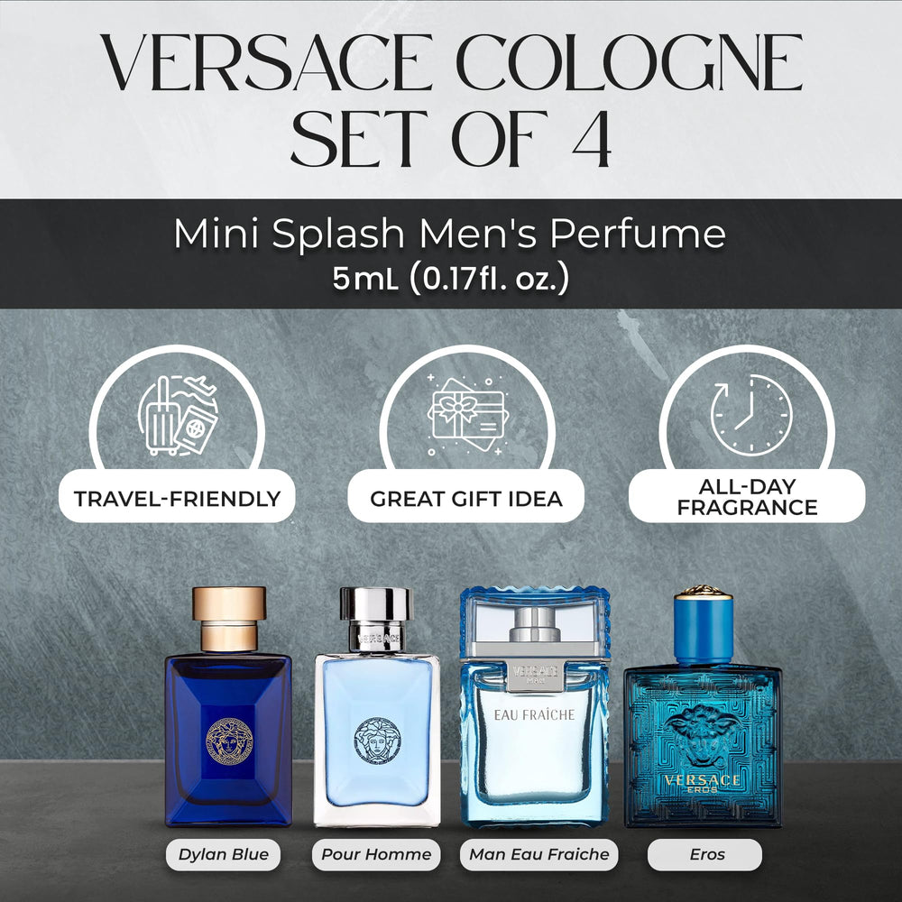 Versace Pour Homme mini EDT ideal for on-the-go scent trials.