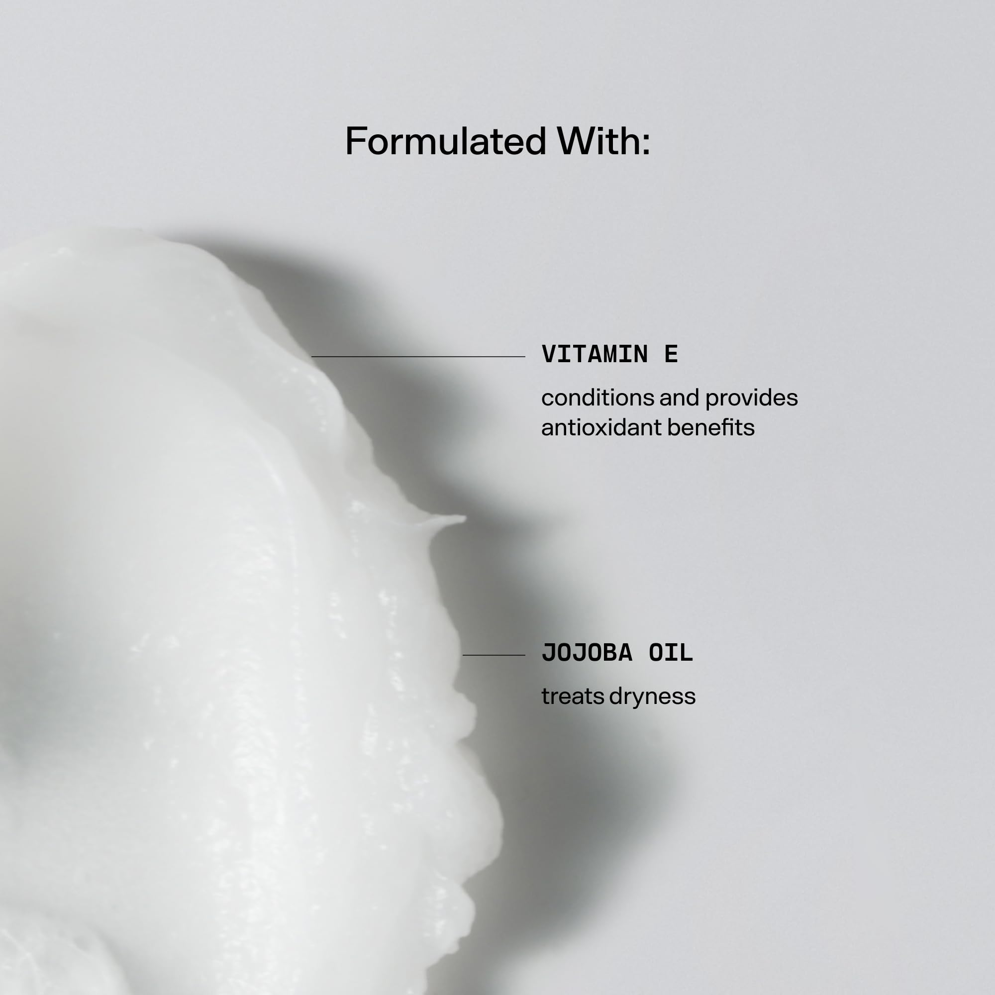 Versed Day Dissolve with avocado and jojoba nourishes without irritation.