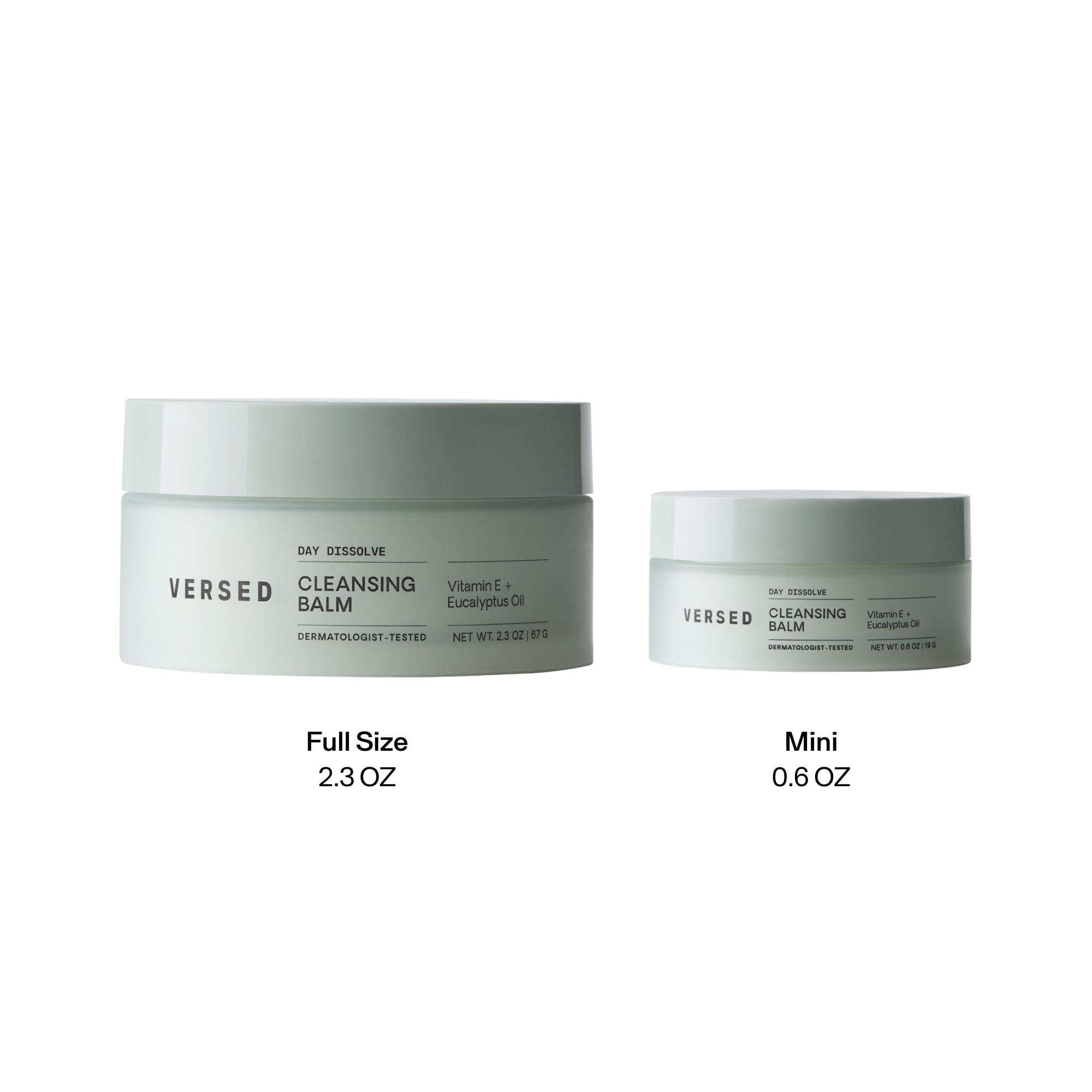 Versed Day Dissolve rinse turns into a light milk.