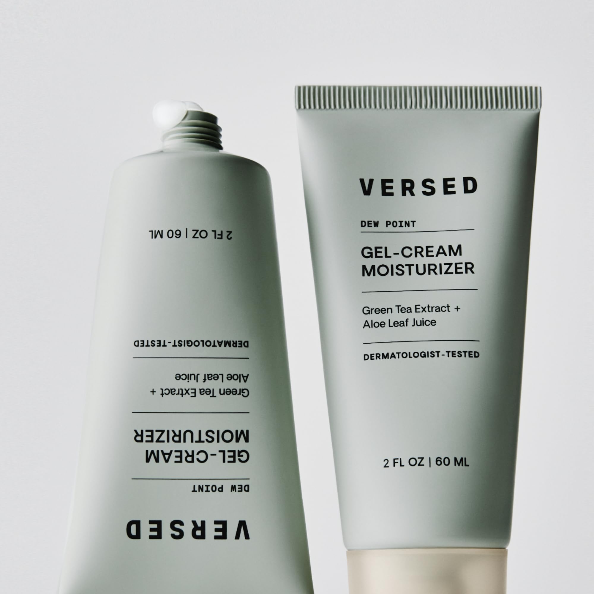 Versed Dew Point envase vegano de 60 ml, ideal para viaje