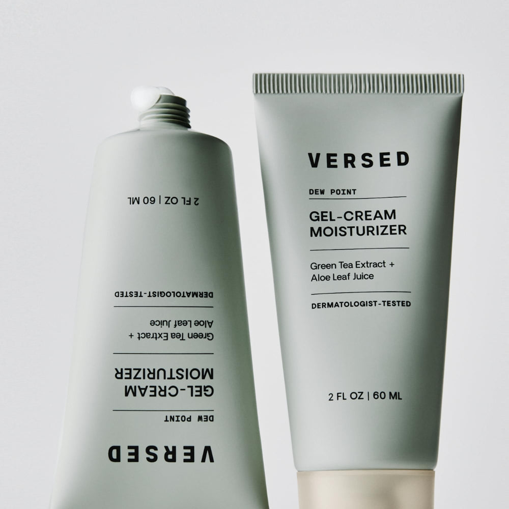Versed Dew Point envase vegano de 60 ml, ideal para viaje