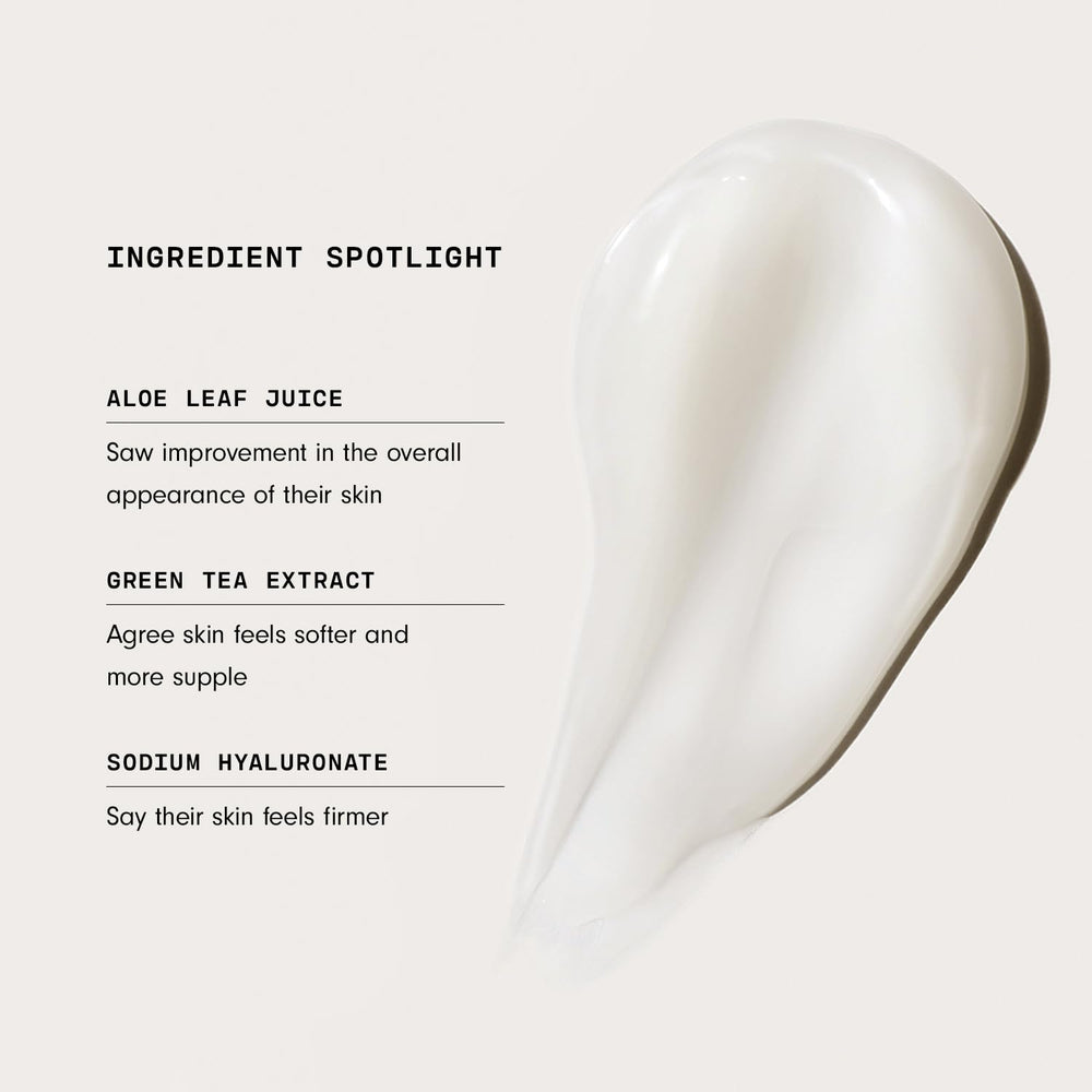 Versed Dew Point Gel, absorción rápida para piel fresca durante todo el día.