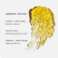 Versed Doctor’s Visit: ingredientes AHA/BHA para renovación suave de la piel.