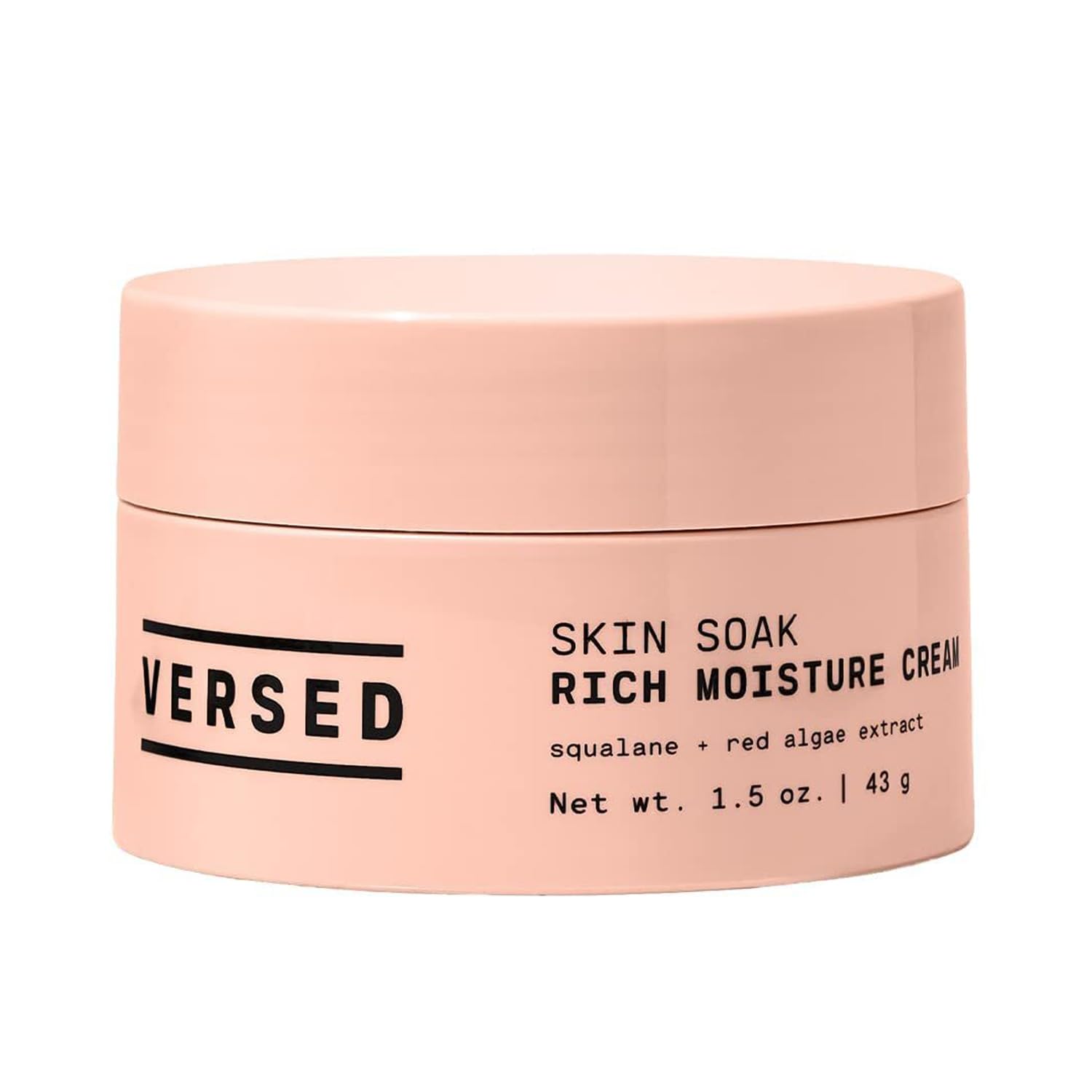 Versed Skin Soak crema nocturna rica, textura suave que hidrata durante la noche