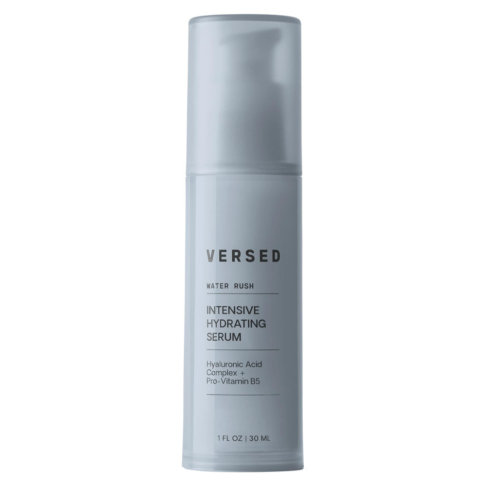Versed Water Rush Suero: botella de 30 ml para hidratación diaria.