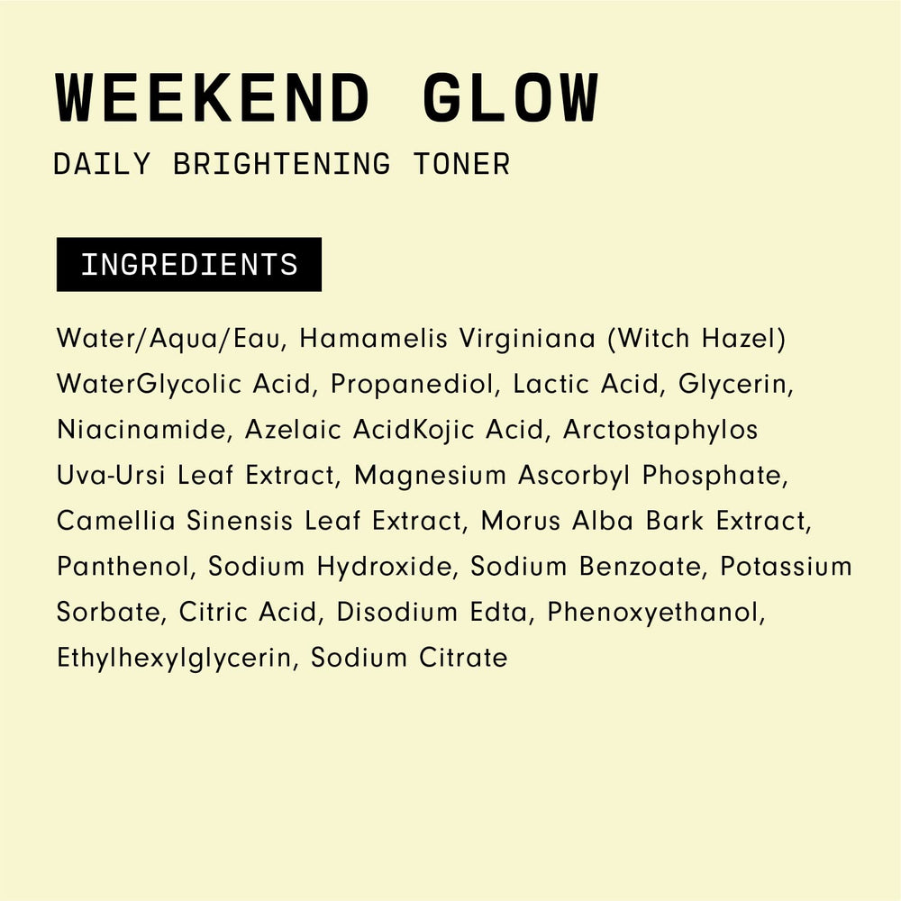 Versed Weekend Glow empaque sostenible que cuida el planeta