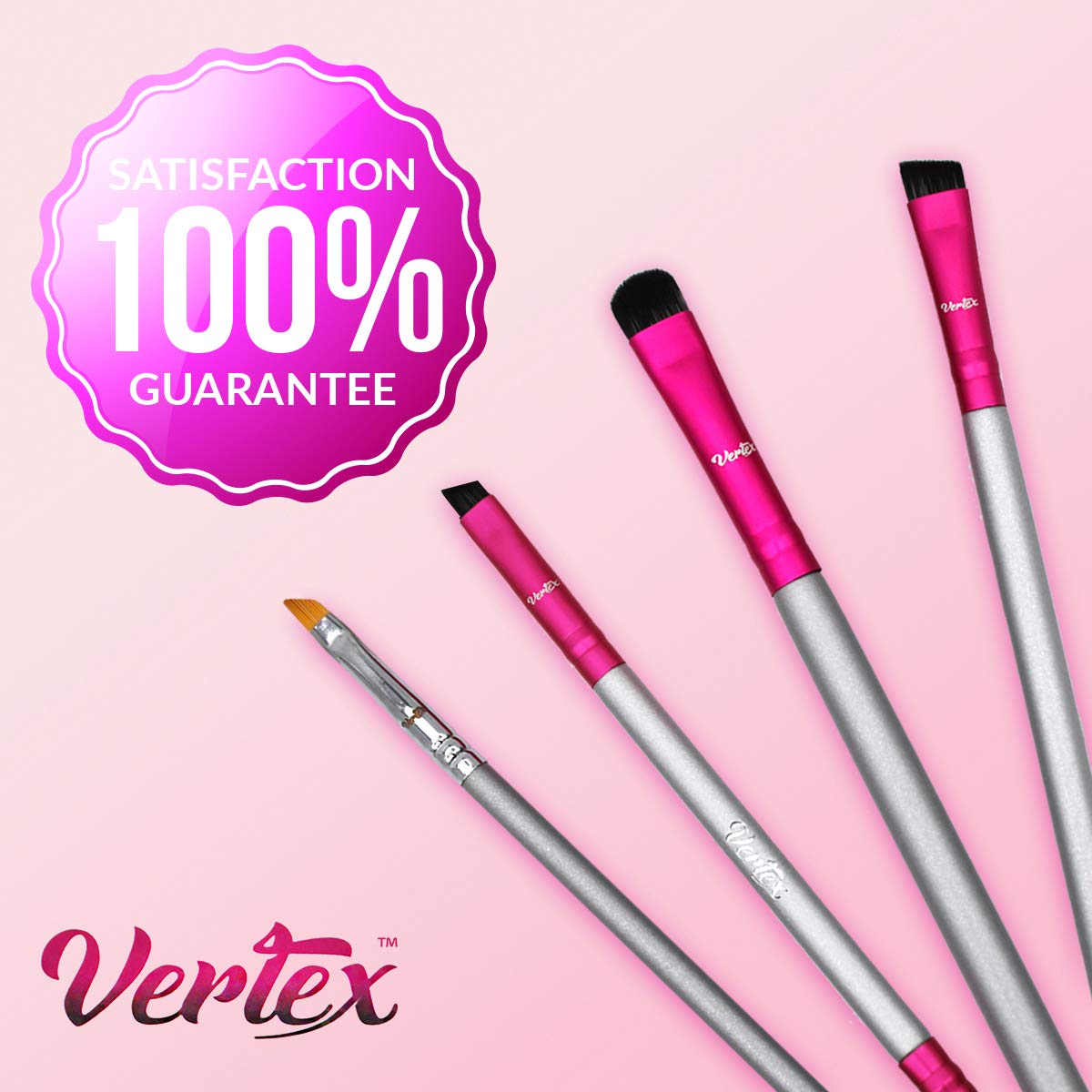 Vertex Eyebrow Brush Kit multipurpose use for concealer and contour.