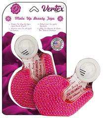 Vertex makeup tape for eyeliner wing tips provides precise edges and clean wings.