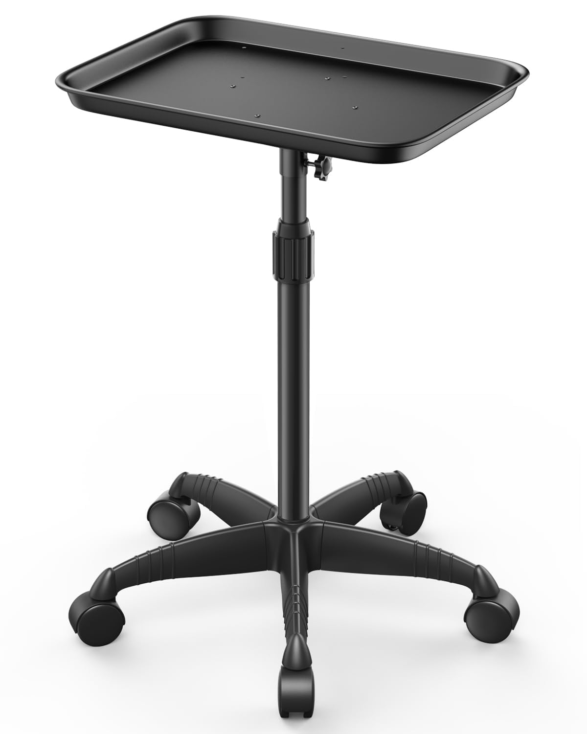VERYTOP rolling-salon-tray-on-wheels provides quick client-ready mobility.