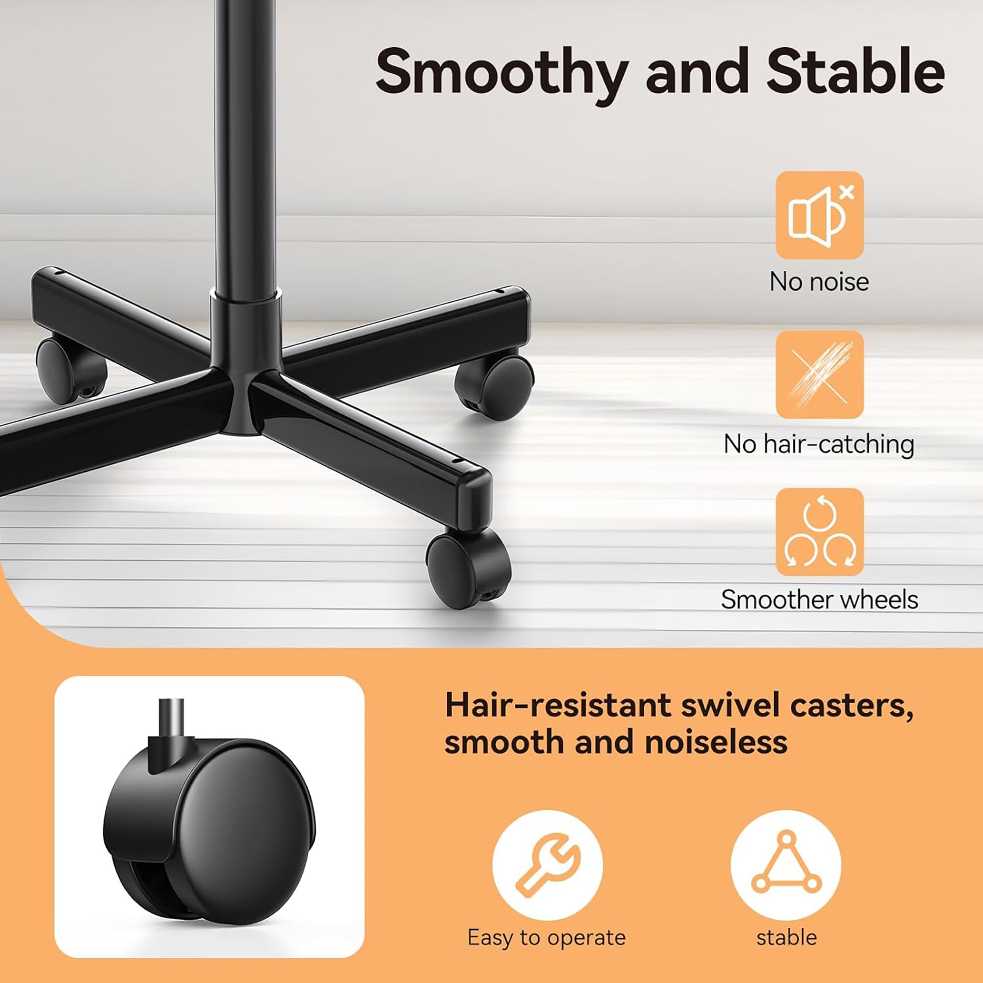 VERYTOP stainless steel and aluminum tray resists rust and wipes clean easily.