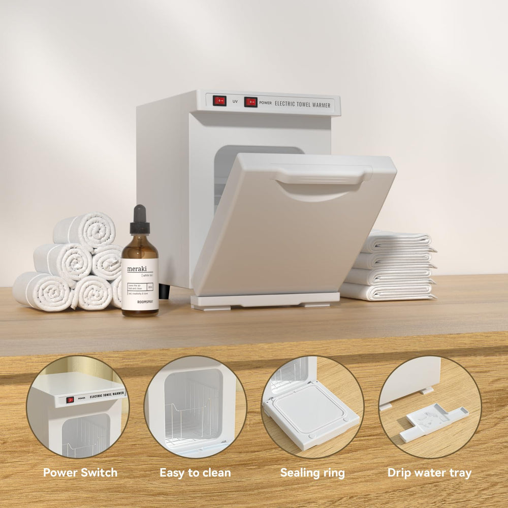 VERYTOP Towel Warmer clean exterior display suggests low-maintenance daily use.