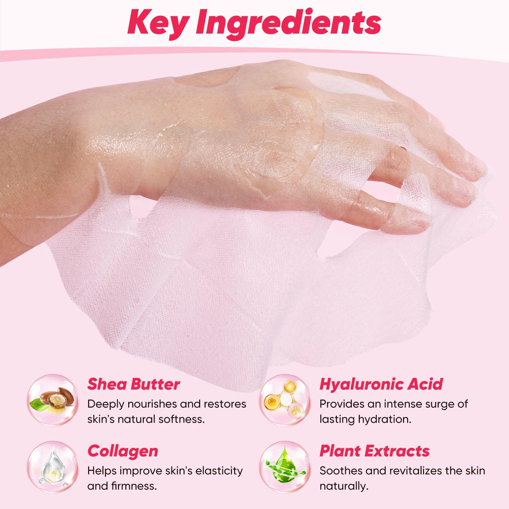 VESPRO pomegranate mask for refreshing hydration and radiance.