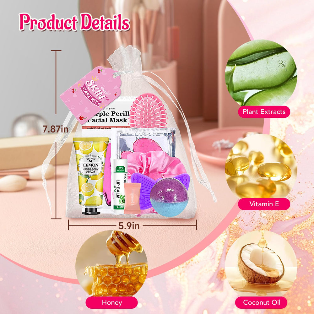 VESPRO silk headbands to keep hair away during treatments