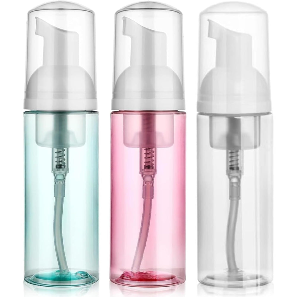 Vesslam foam bottle travel 60ml compact-cap with leak-resistant design for on-the-go use