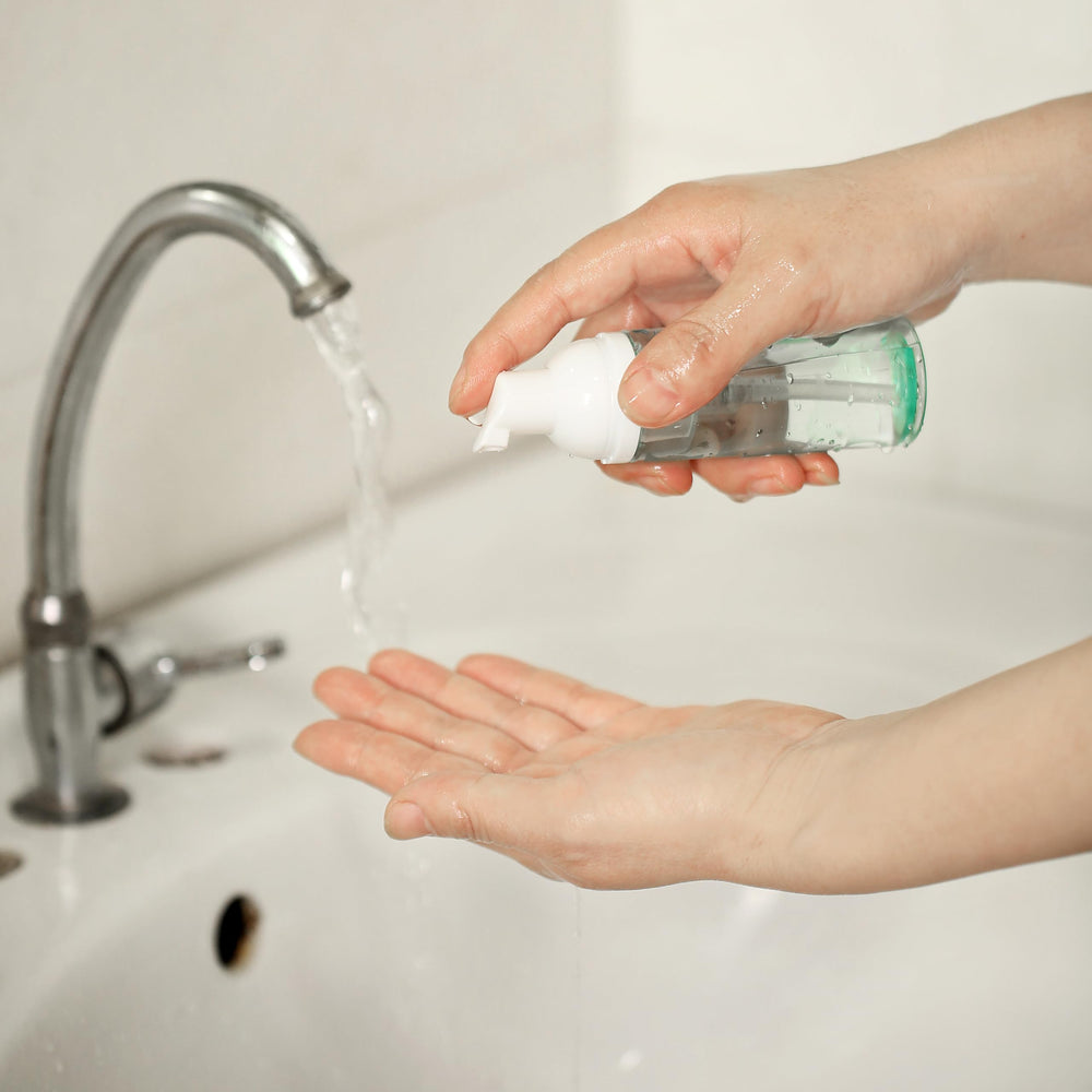 Vesslam portable foam pump kit 60ml clear bottle for refillable use
