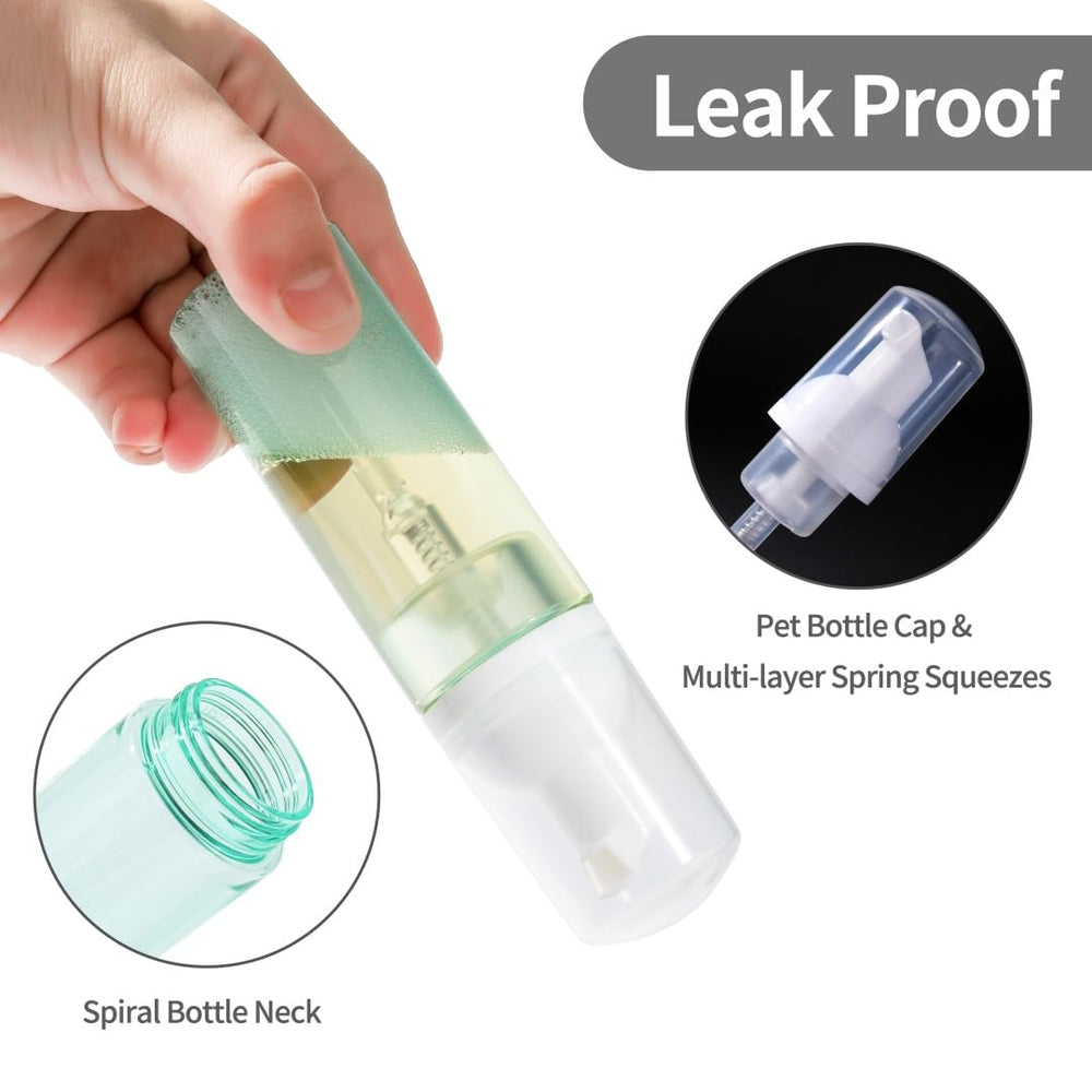 Vesslam travel soap dispenser foam 60ml mixed color for portable cleansing