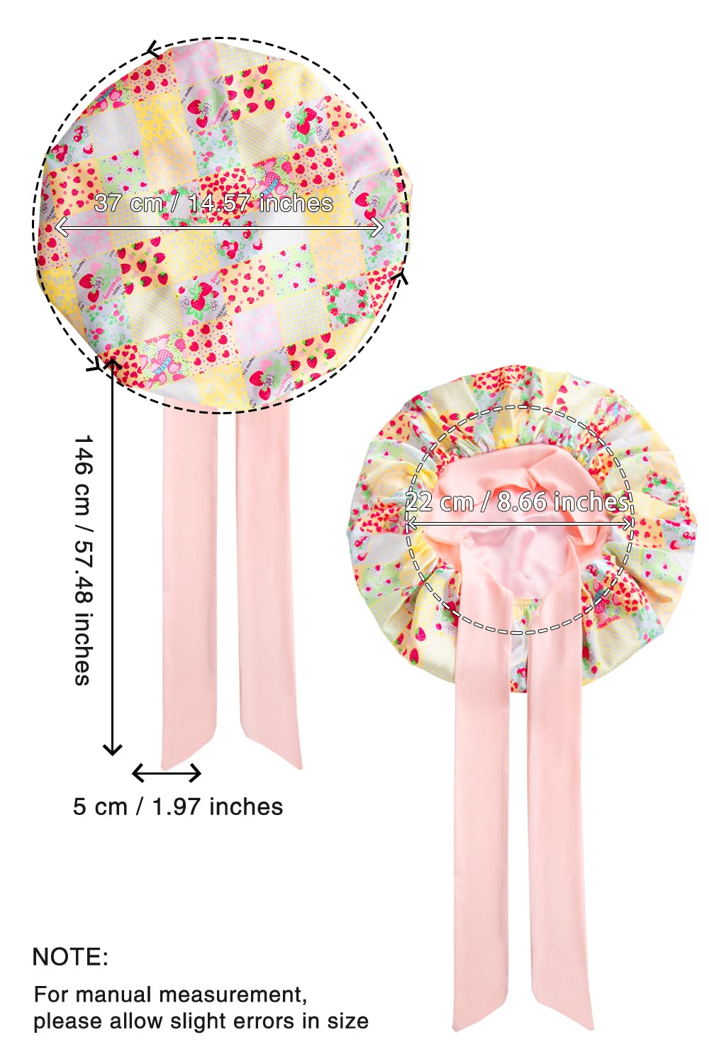 Diseño amplio de Vettres para diferentes peinados, rizados y trenzas