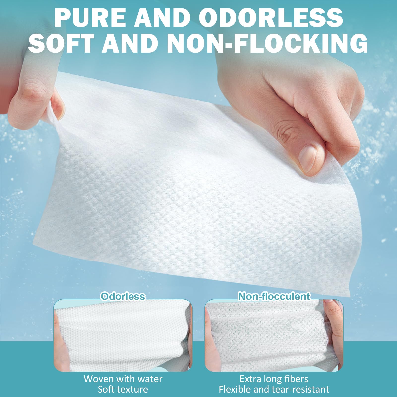 VETYUND towel as a wet wipe for makeup removal
