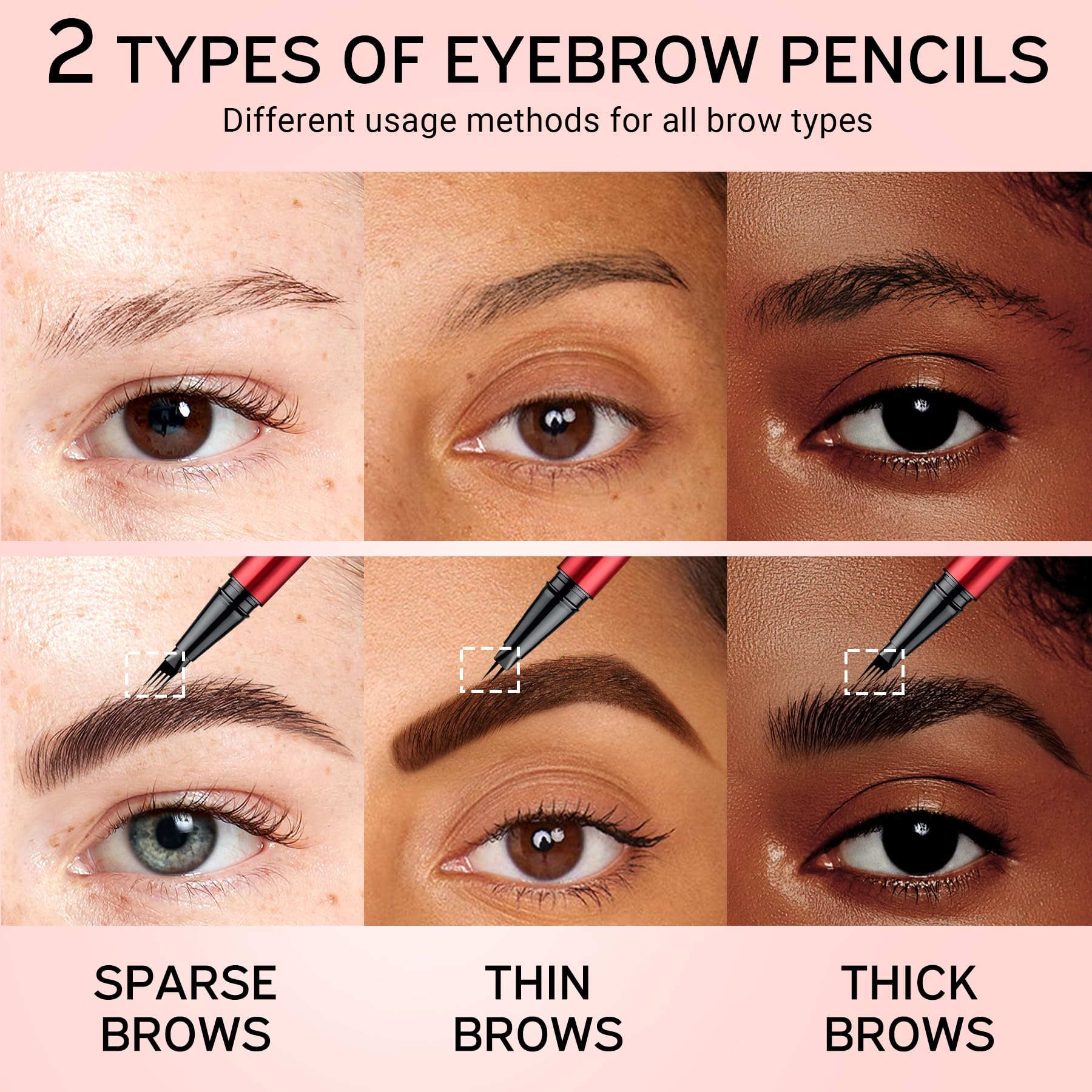 Efecto 3D de pelo natural en cejas, Vevivia.