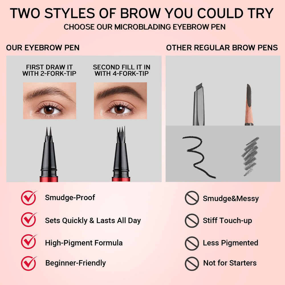 Lápiz 2tip de Vevivia para delinear cejas finamente.