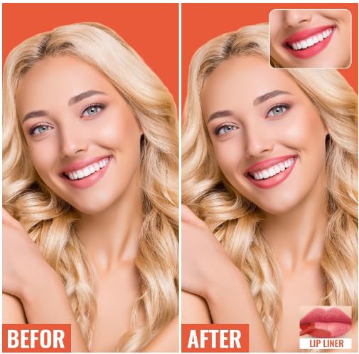 Vevivia: kit labial con pinzas para aplicación precisa.