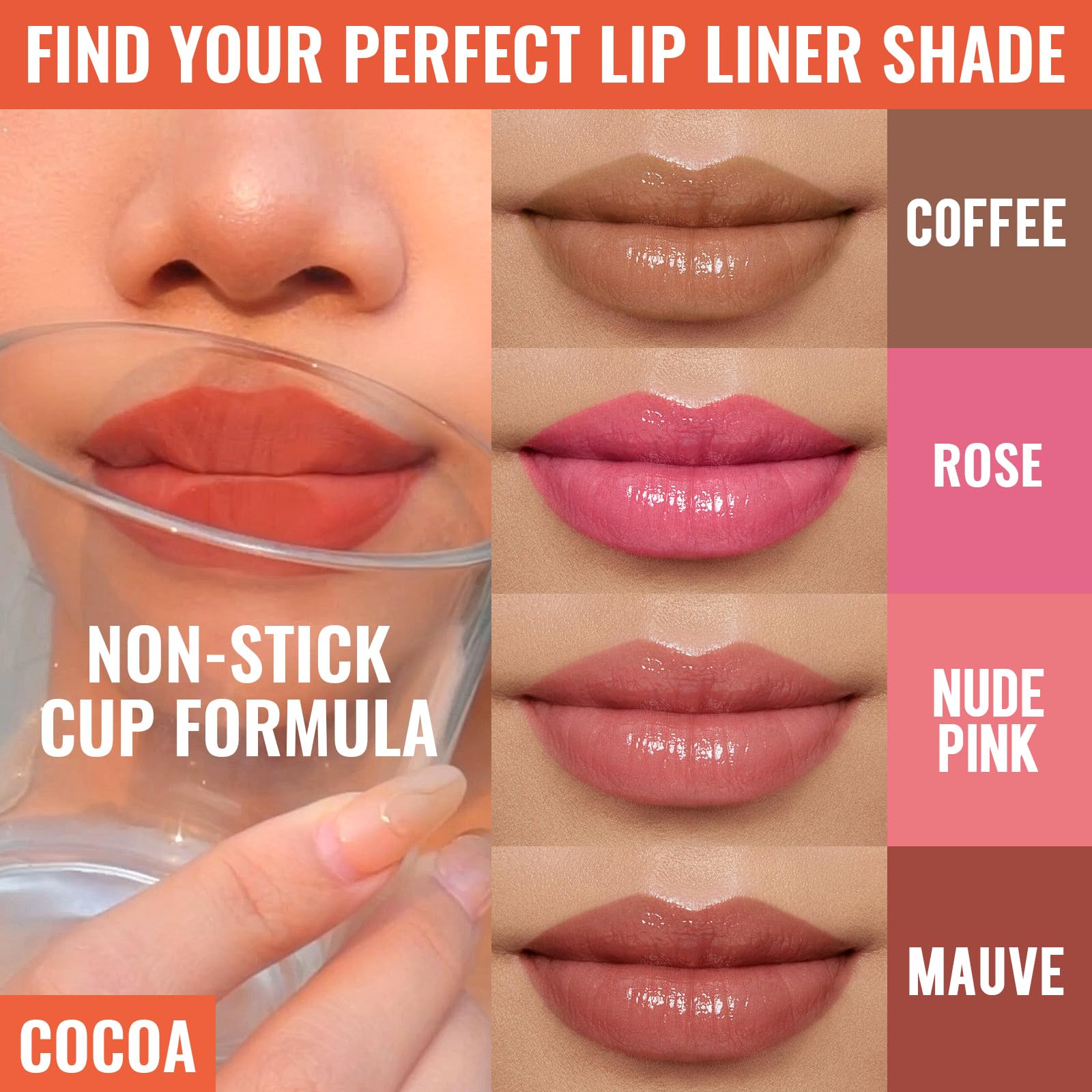 Vevivia: tinta labial desprendible natural para acabado suave.