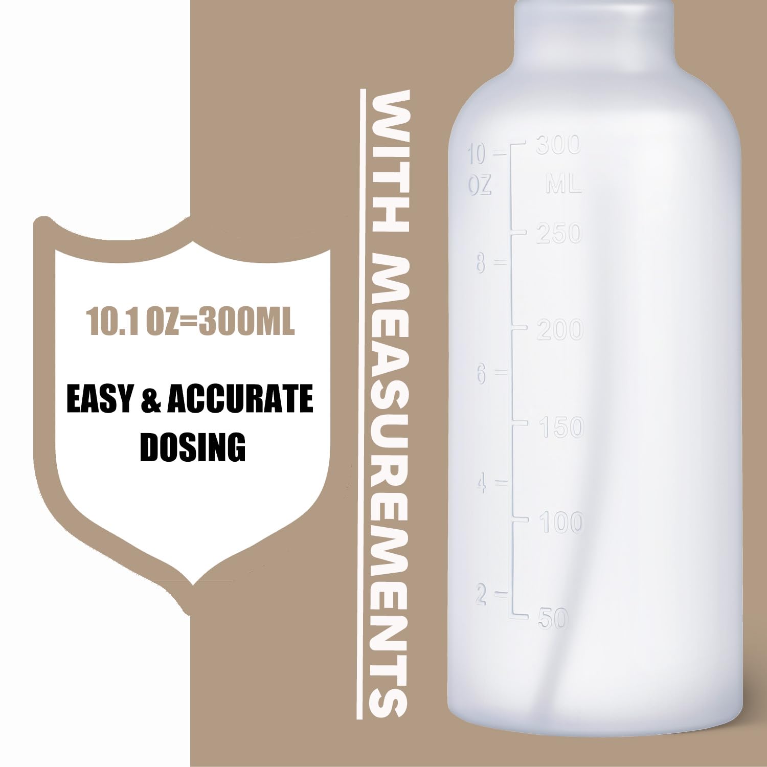 VEXPLO bottle used for hair care with fine mist.