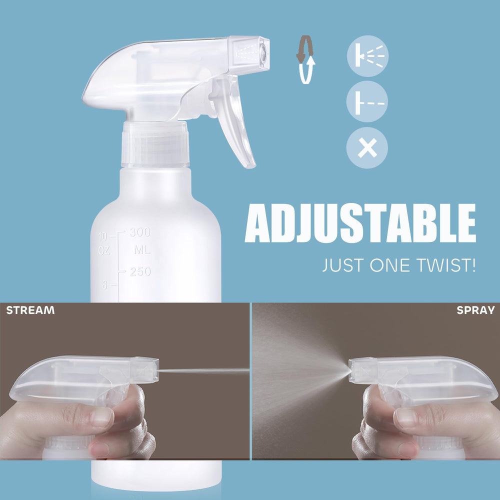 VEXPLO spray bottle showing measurement marks to monitor contents.