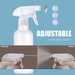 VEXPLO spray bottle showing measurement marks to monitor contents.