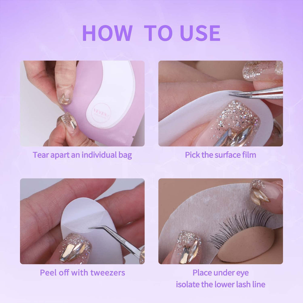 Aplicación rápida con VEYES INC, ideal para sesiones de maquillaje.