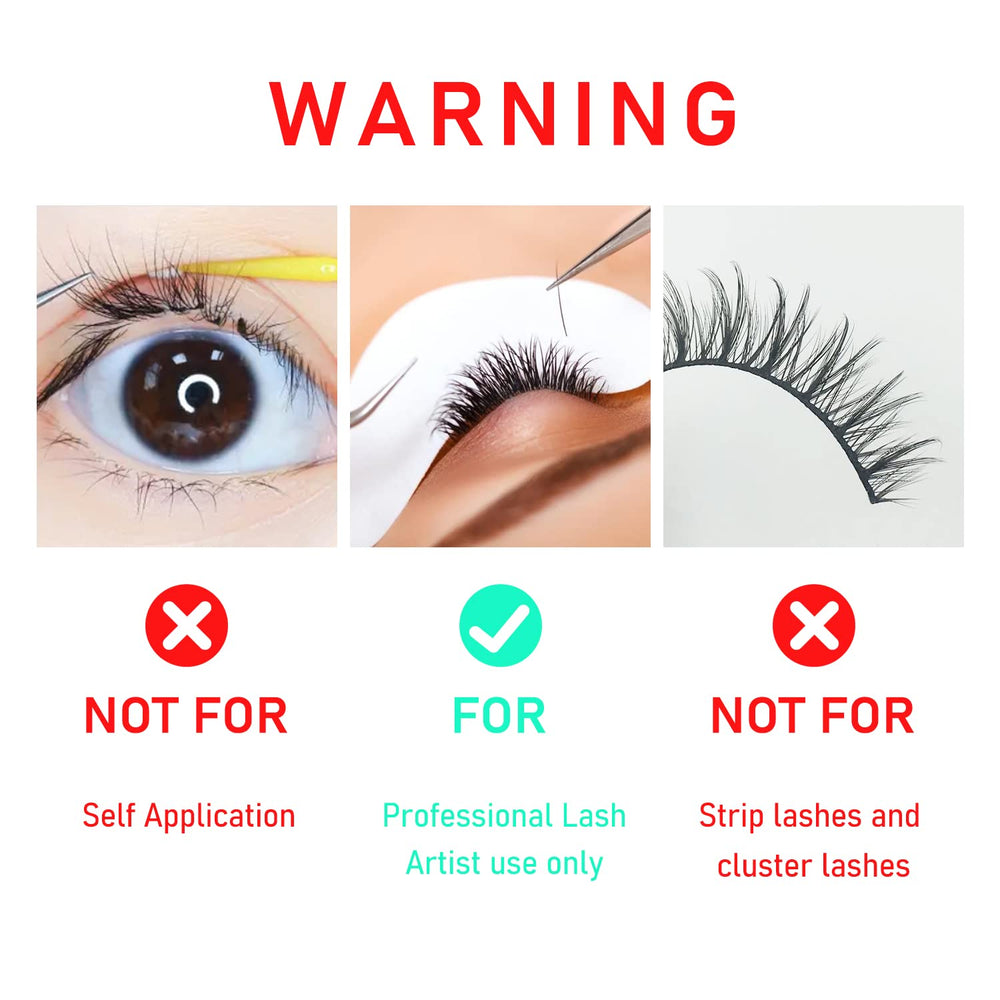 VEYES INC lash glue with brush for rapid placement during treatments.