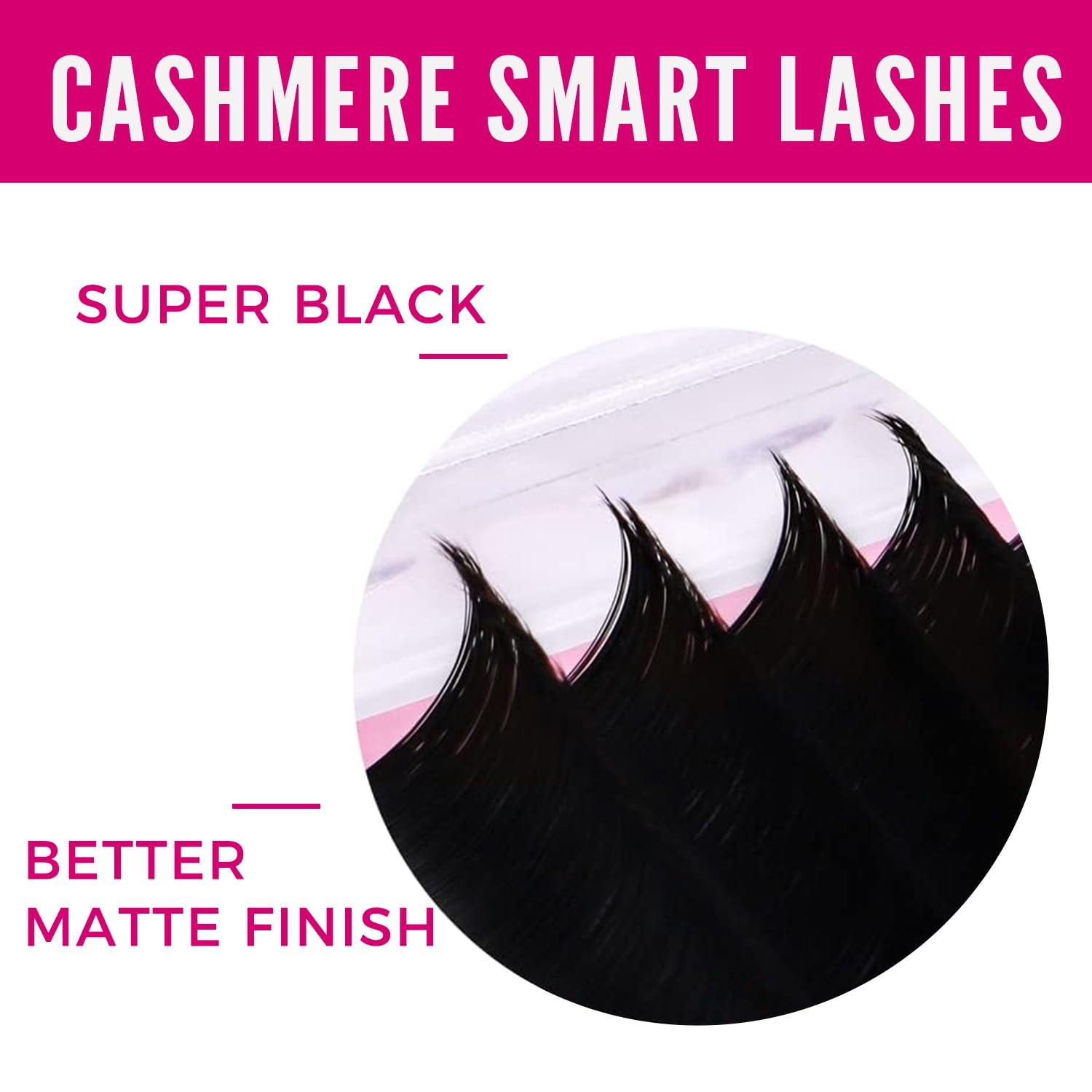 VEYES INC cashmere easy fan tray closeup reveals handmade cashmere fibers for softer matte black results
