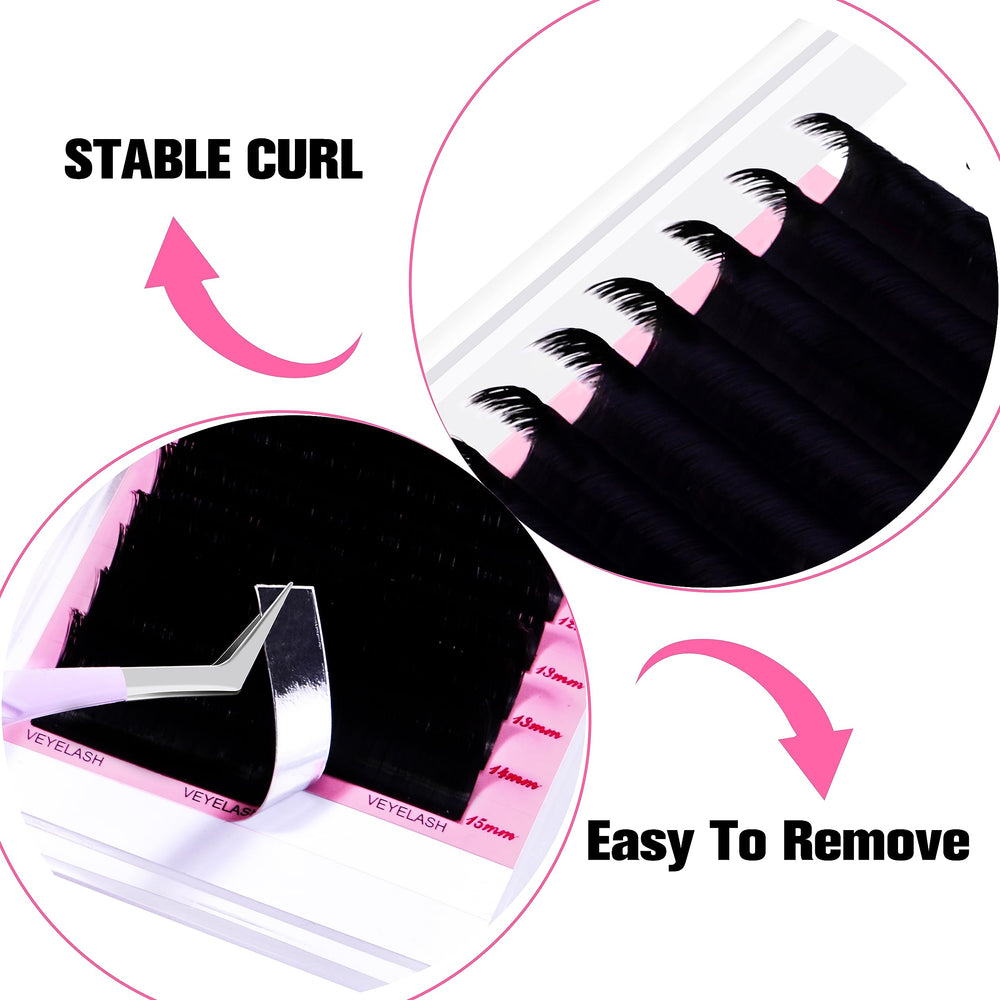VEYES INC cashmere easy fan tray with high temperature tech for durable curvature and neat roots