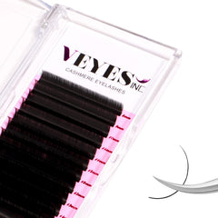 VEYES INC cashmere volume lashes tray with ultra-soft fibers for natural-looking fullness.