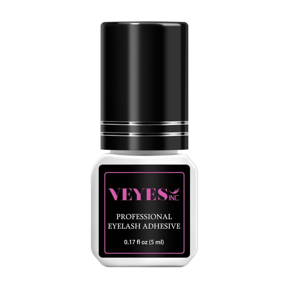 VEYES INC eyelash extension glue 5ml black bottle for professional salon use.