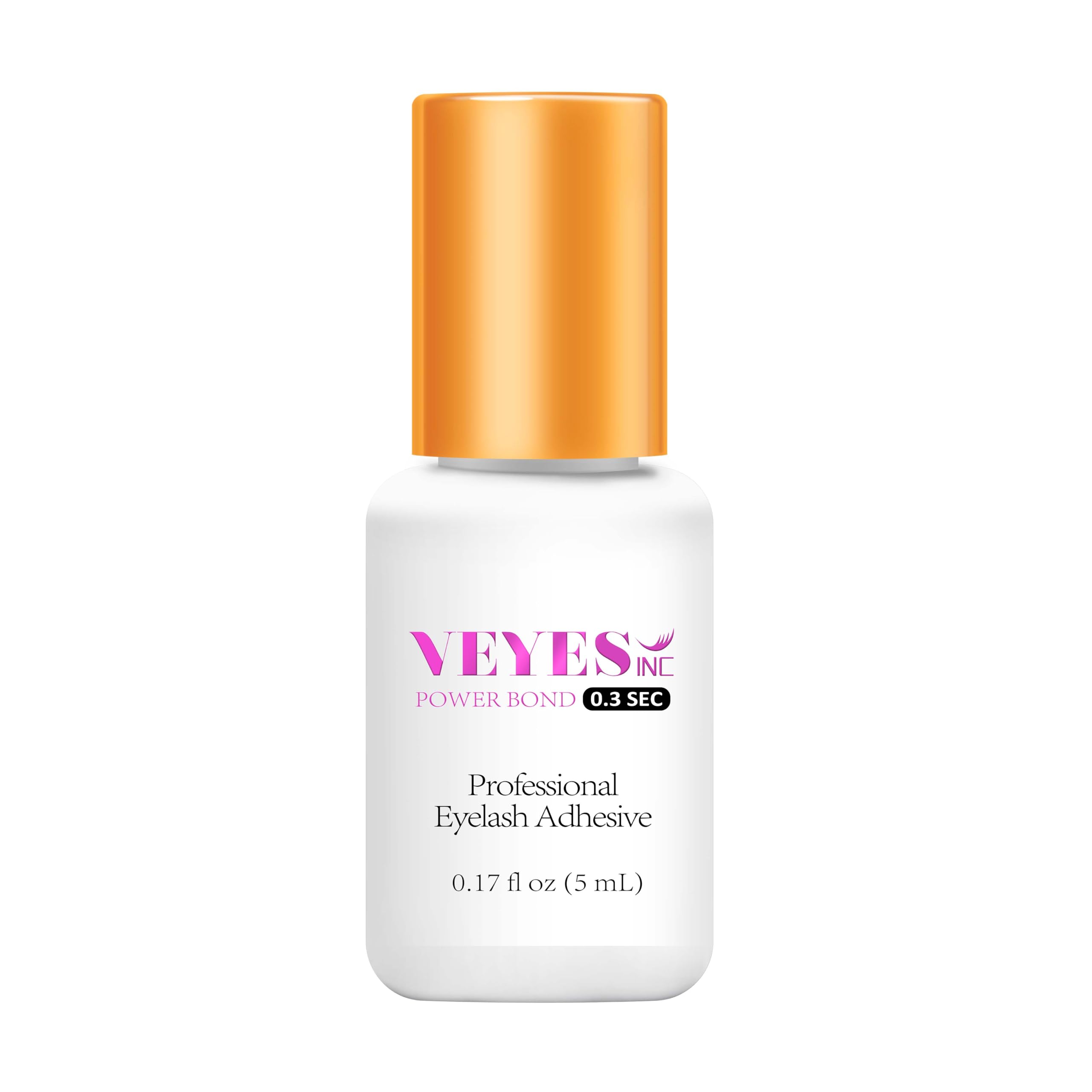 VEYES INC eyelash extension glue bottle cap closeup for professional salons