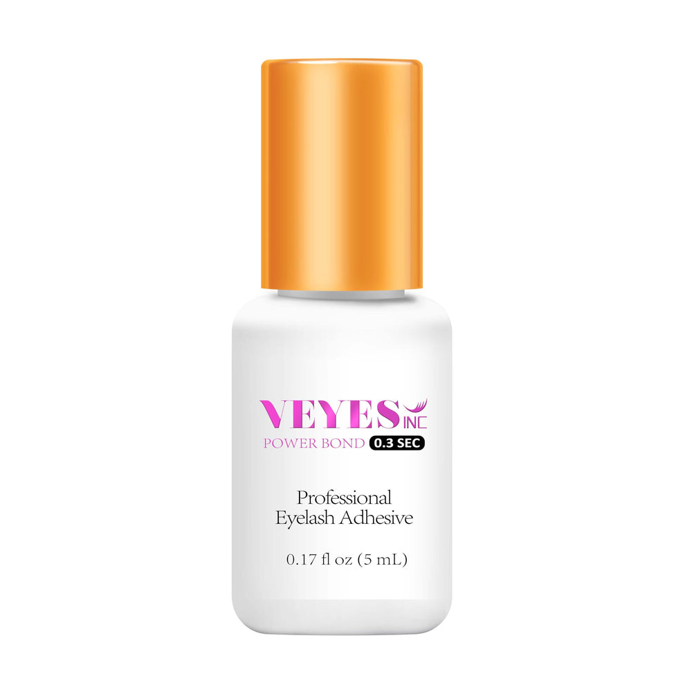 VEYES INC eyelash extension glue bottle cap closeup for professional salons