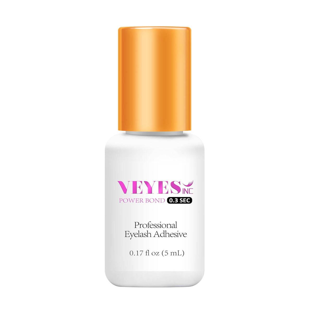 VEYES INC eyelash extension glue bottle cap closeup for professional salons