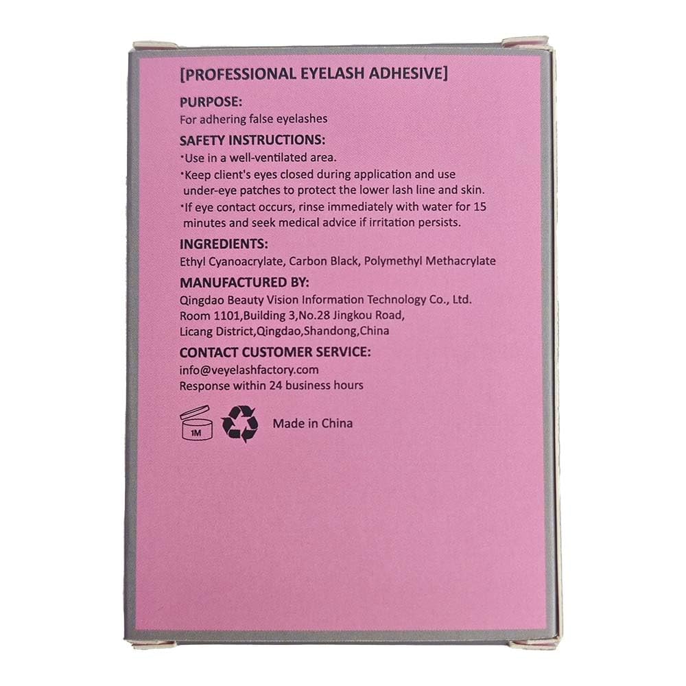 VEYES INC salon-use only label guides proper usage and safety