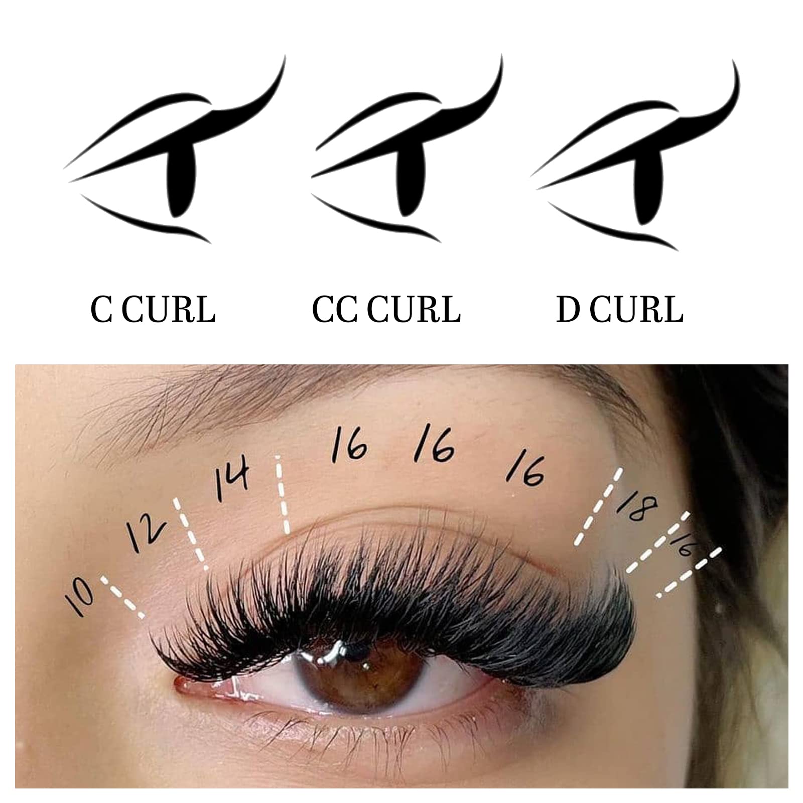 VEYES INC Handmade lashes have durable curvature and maintain shape during wear