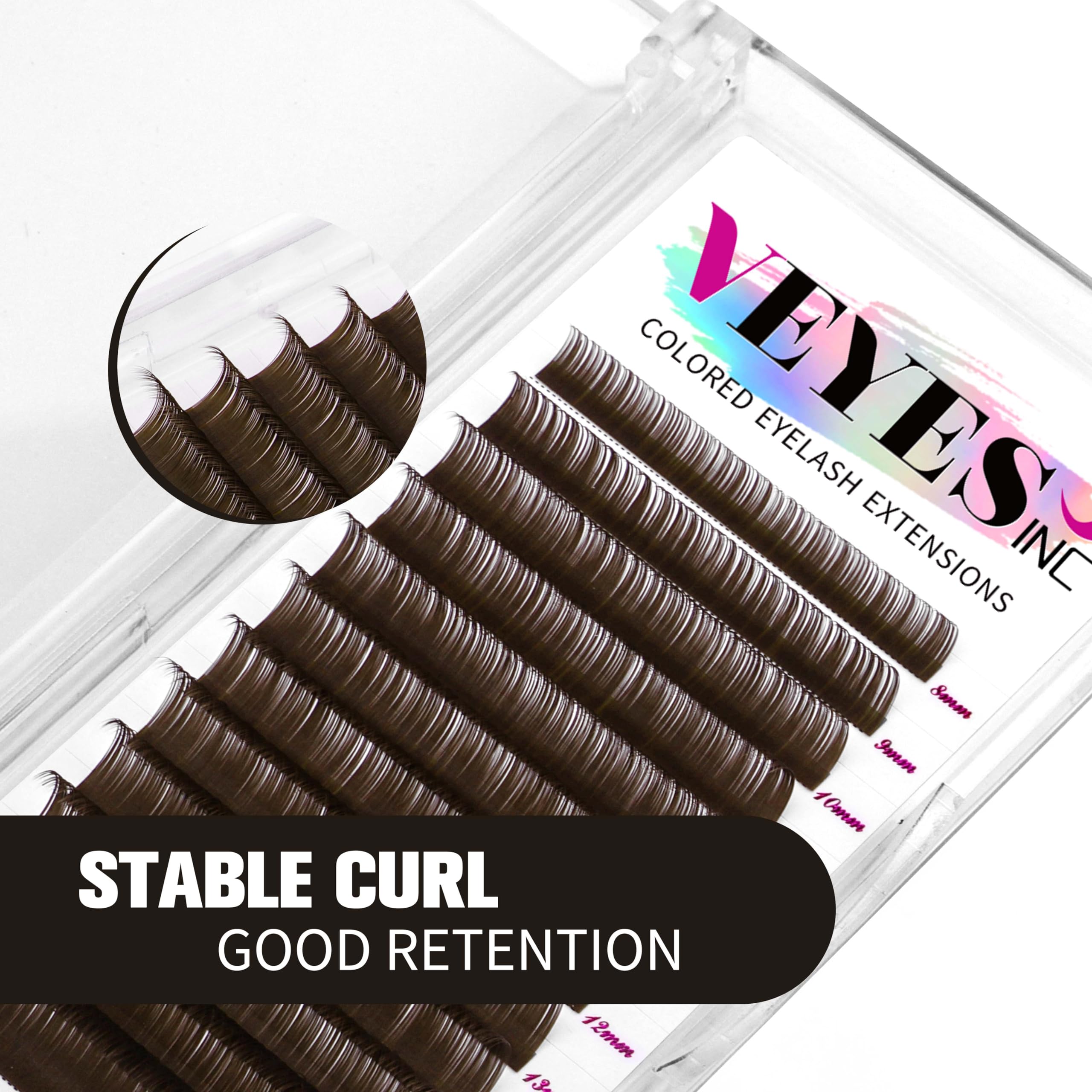 VEYES INC neat roots with no glue residue for clean lash work
