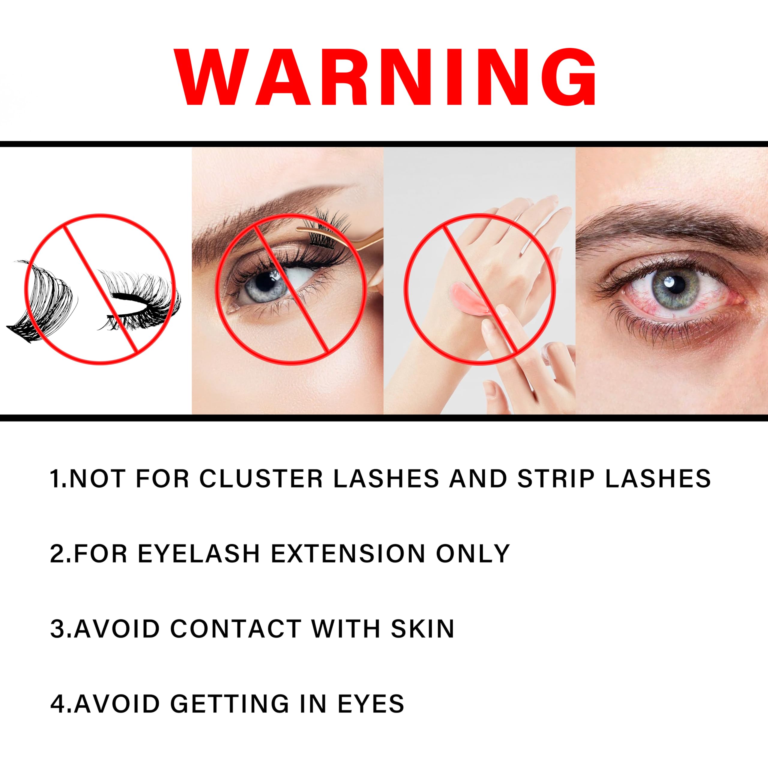 Close-up of VEYES INC professional lash remover packaging and texture.