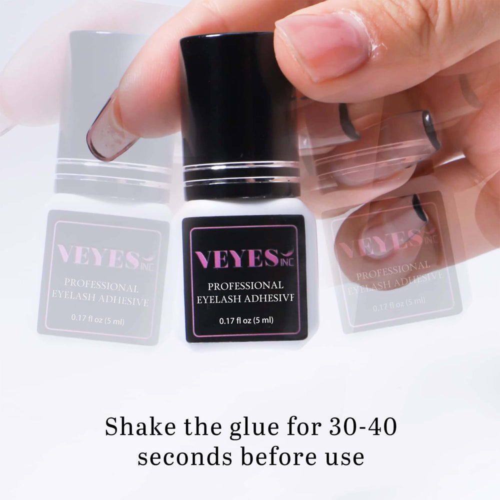 VEYES INC professional-use-only packaging warning for salon-grade safety.