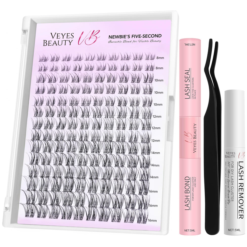 VEYESBEAUTY Aliva cluster lashes tray for quick, customizable at-home lash looks.