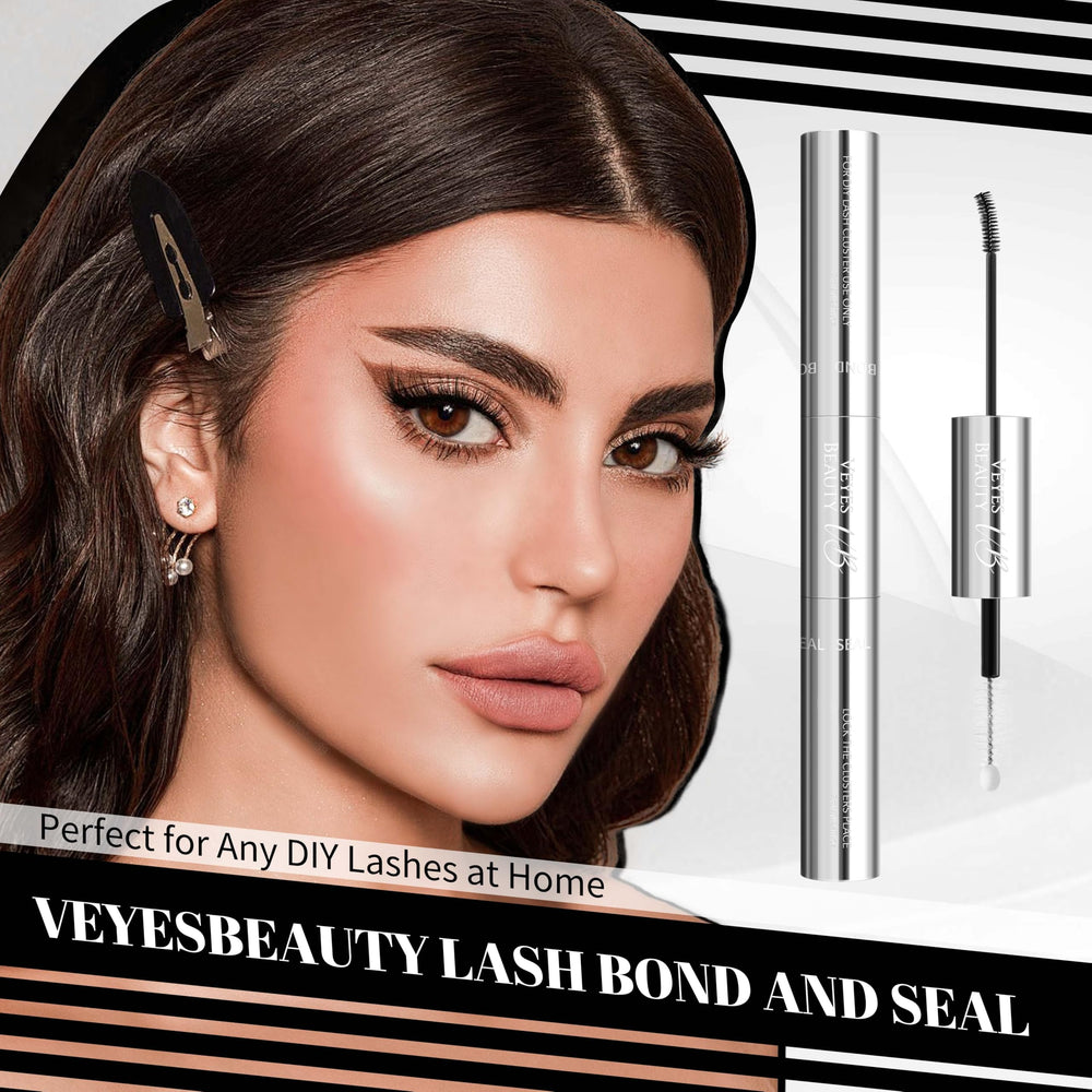 VEYESBEAUTY Easy DIY lash look at home with simple steps.