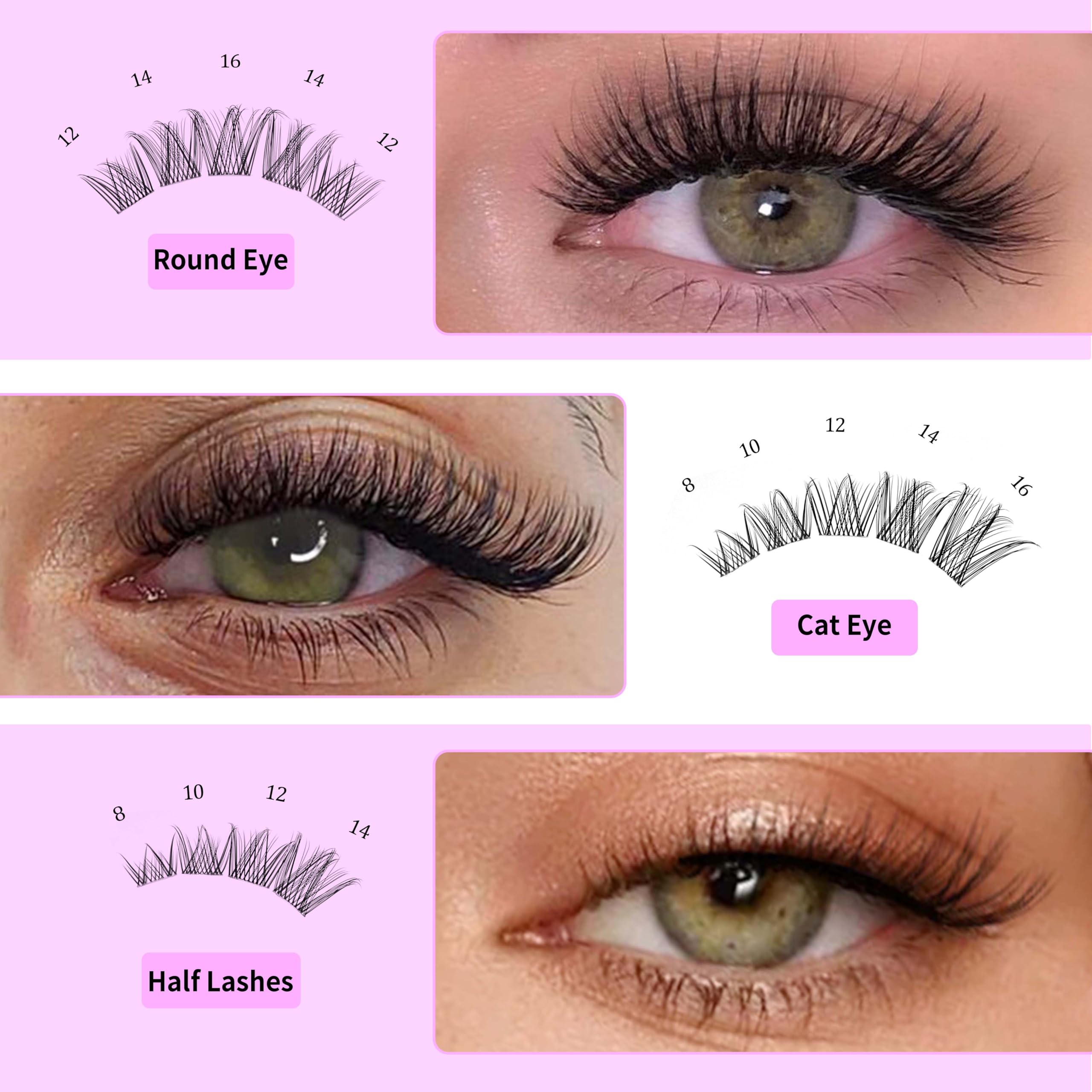 VEYESBEAUTY bond-seal remover applicator set for easy clean-up and adjustments.
