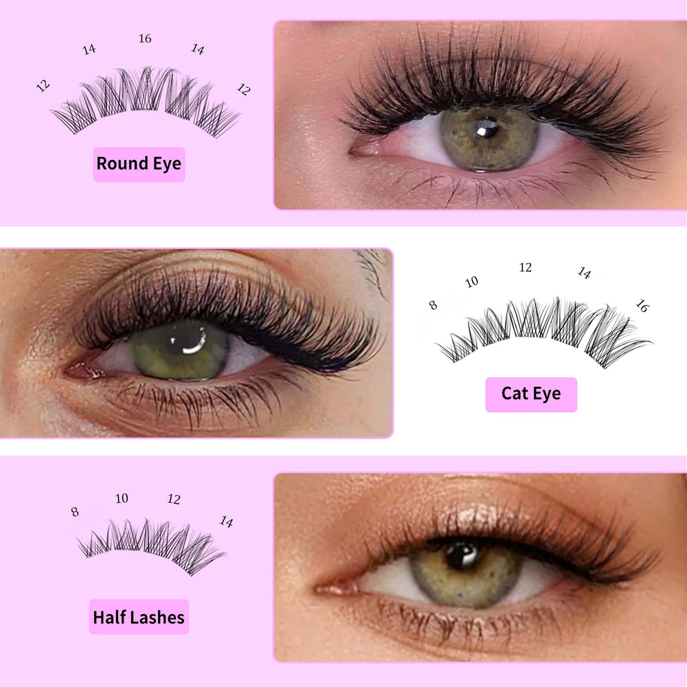 VEYESBEAUTY bond-seal remover applicator set for easy clean-up and adjustments.